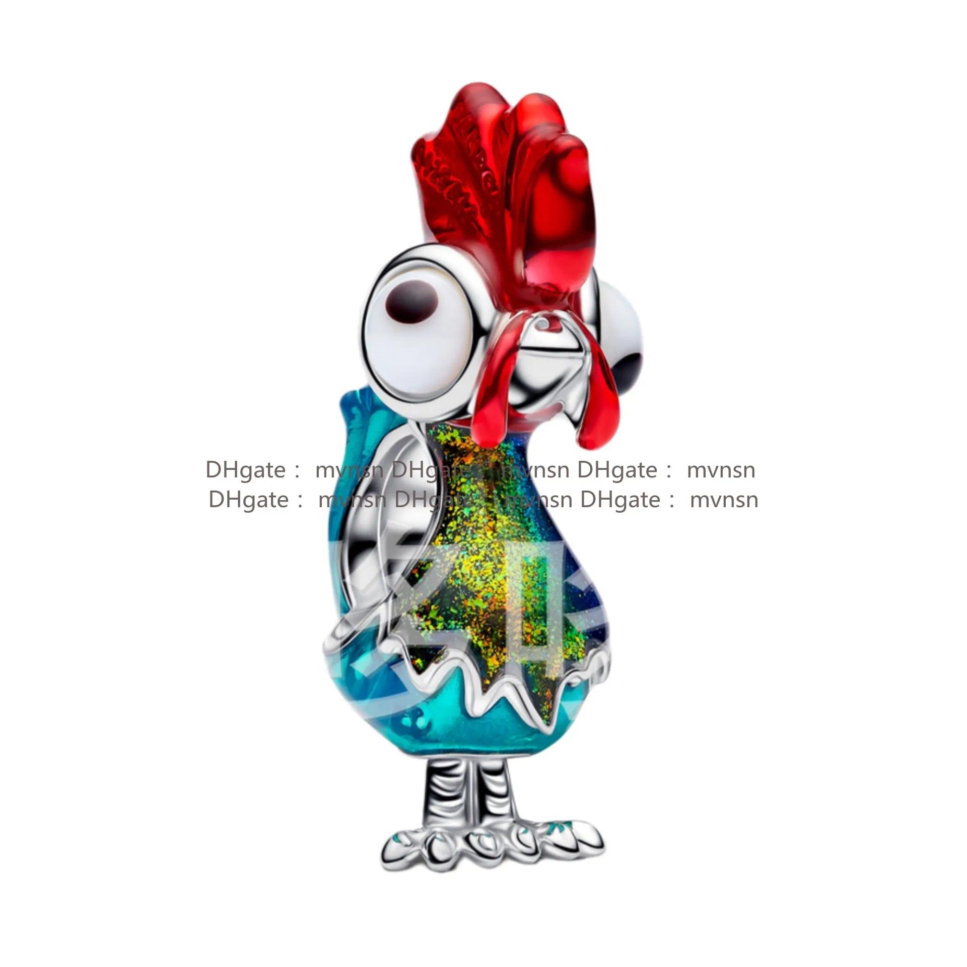 NEW Charms 925 Silver cute cartoon Openwork Swimming Fish Charm pig Charm with box Beads clip Fit Bracelet Necklace Women Designer Luxury Jewelry Pa