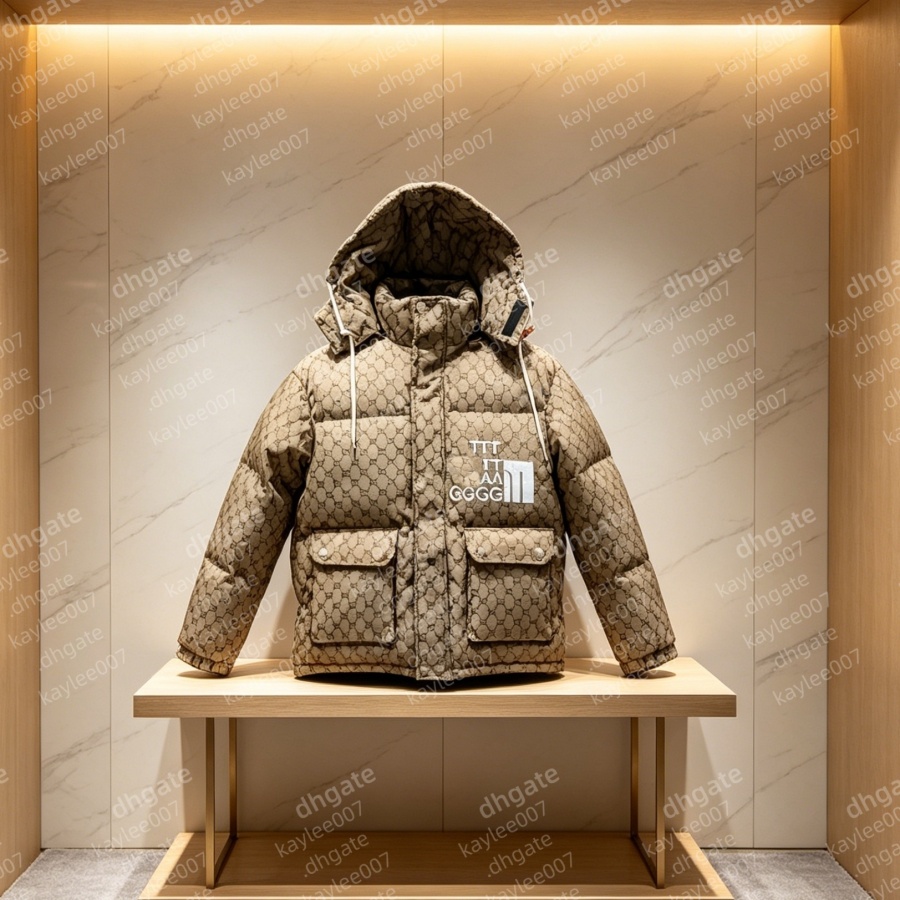 luxury puffer jacket designer jacket men warm jackets womens fashion puff mens coat leisure doudoune homme trend Parka couple cardigan vest winte-image-989454782