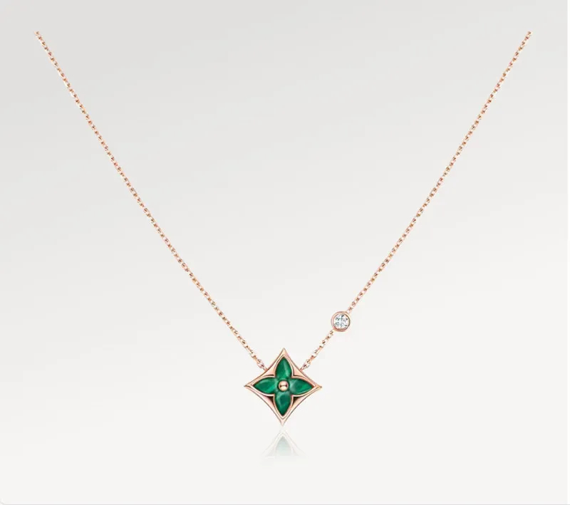 Créateur Plaqué Or Unisexe Pendentif Colliers Chic Tendance Ensemble de Bijoux