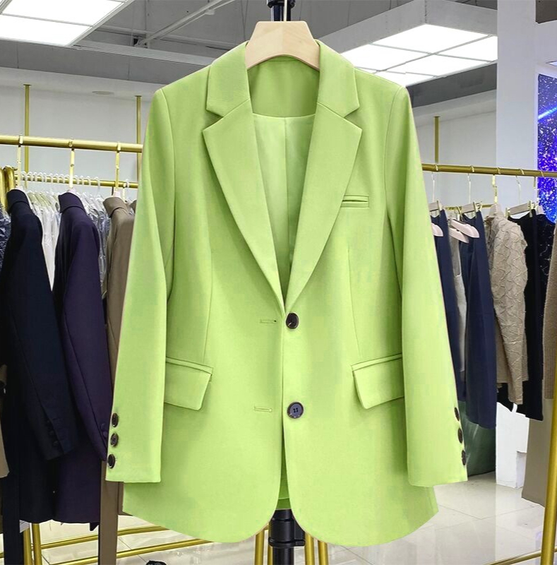 A515 New High-end Professional Women Suit Elegant and Stylish Youthful and Beautiful-image-1107925536