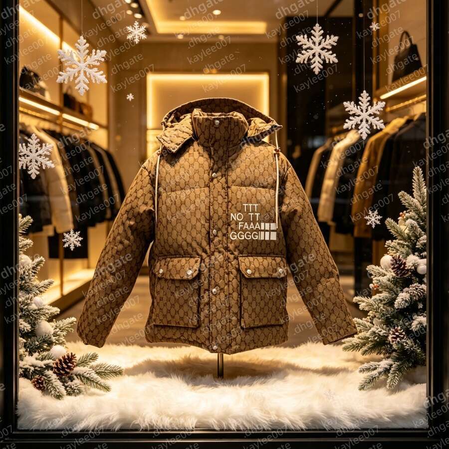 winter puffer jacket mens designer coat leisure doudoune homme warm jackets womens fashion puff coat women trend Parka couple cardigan vest luxur-image-990590180