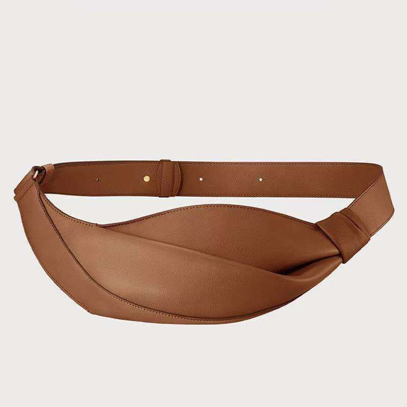 High-end fashion new versatile waist bag, same style as Bo Ling En, underarm handbag and crossbody bag for women