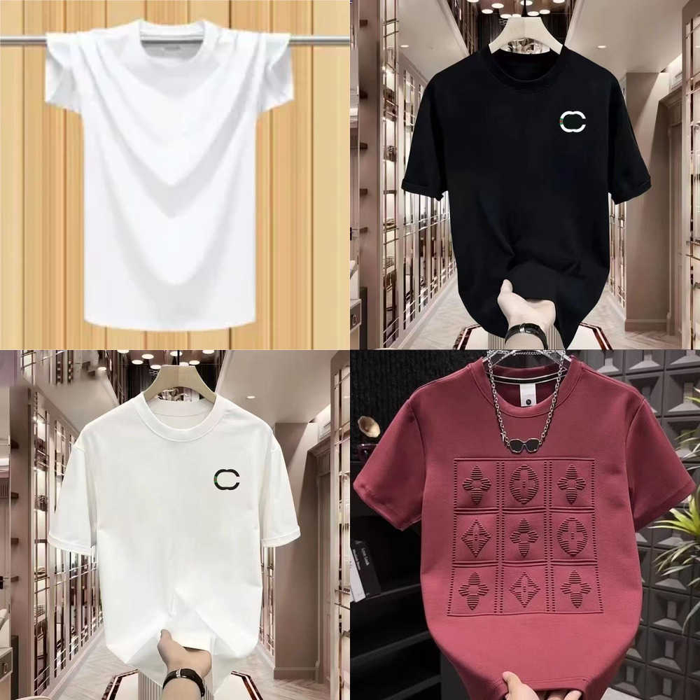 Mens T-Shirts T-shirt Casual Mens Womens T-shirt Letters 3D Stereoscopic short sleeve best-selling luxury men clothg Asia size Z260525