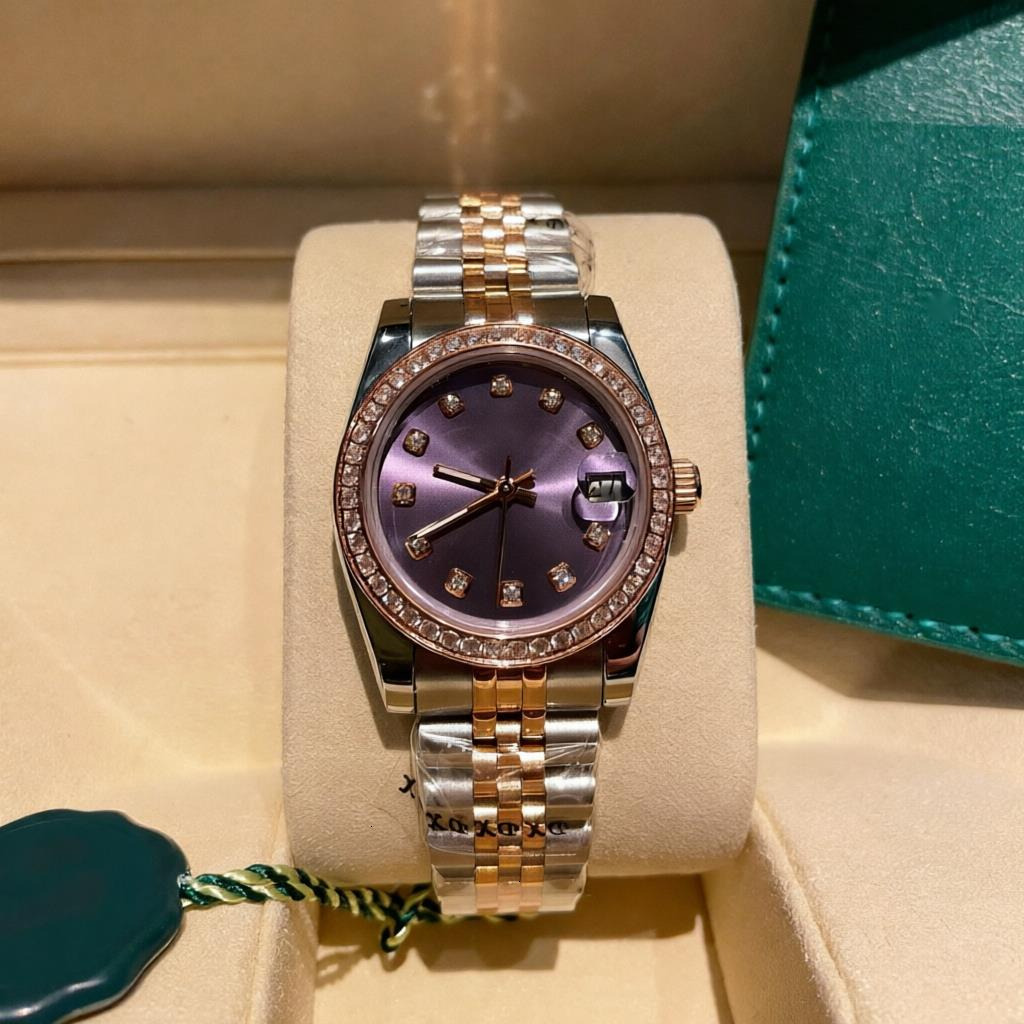 Designer Watches Diamond Watch Women Top Quality Perpetual Permanent Automatic Watches 28MM 31MM 904L Stainless Steel Luminous Sapphire with Gree-image-971156026