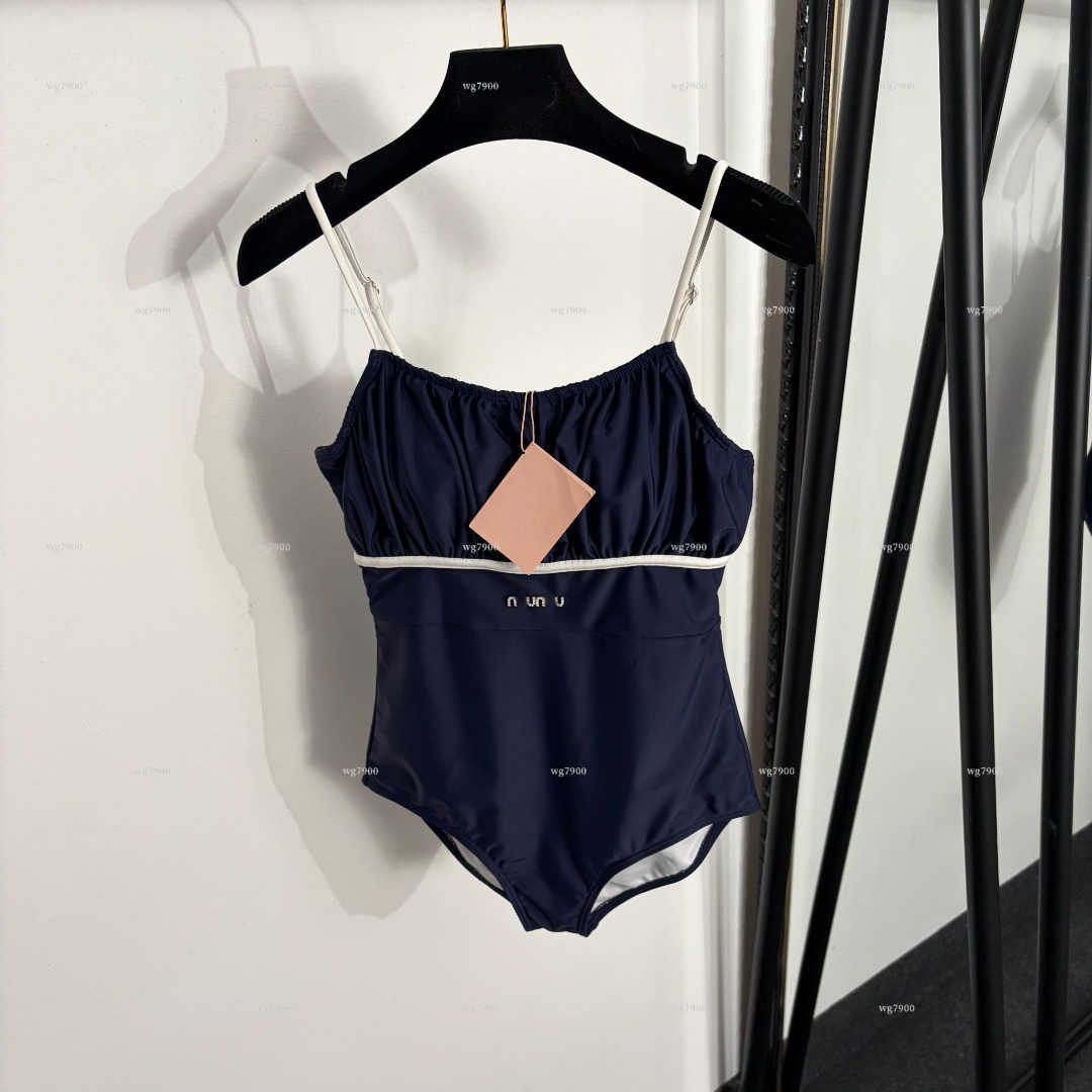 Marque Maillots de bain Femmes Bikini Designer été maillot de bain Mode une pièce Ceinture lettre décoration Maillots de bain décontractés Sexy v