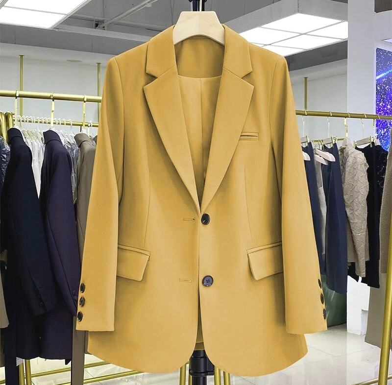 A210 New High-end Professional Women Suit Elegant and Stylish Youthful and Beautiful-image-1108081631