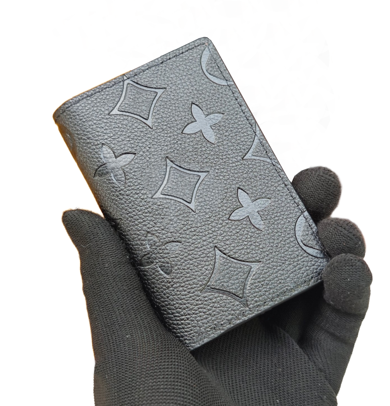 Designer Unisex Mini Wallet Mens & Women Classic Floral Letter Motif Multi-Credit Card Holders High-Quality Stylish Small Pocket Include Orange Box