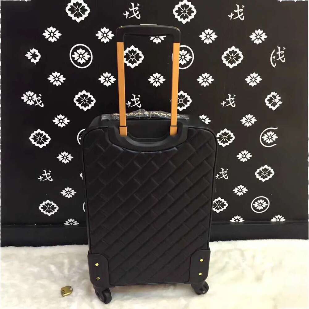 Top Quality Genuine Leather Travel Bag Luxury Designer Suitcase Fashion Women Rolling Duffel Luggage Unisex Weekend Boarding Cabin Box-image-1108040242