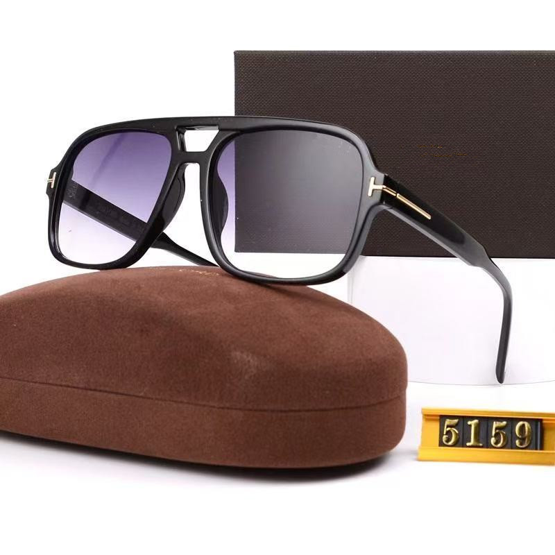 1657 Premium Luxury for Sunglasses Polarized Designer Style Women Men's Protective Eyewear High-End Frame Retro Metal Sun TF sunglasses