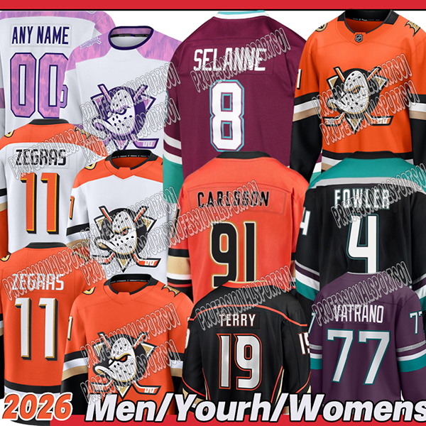 anaheim Hockey Jerseys ducks jersey #91 Leo #23 Mason McTavish Beckett Sennecke mighty Cutter Gauthier Troy Terry Trouba Radko Jersey-image-922471938