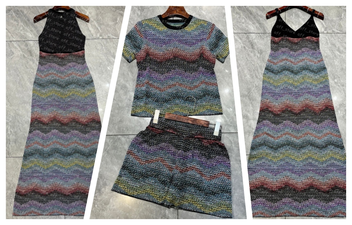 Premium Quality Fashion Designer Striped Wave Pattern Women Shorts Shirt Cardigan Dress Summer Beach Clothing Size S-XL-image-1108070114