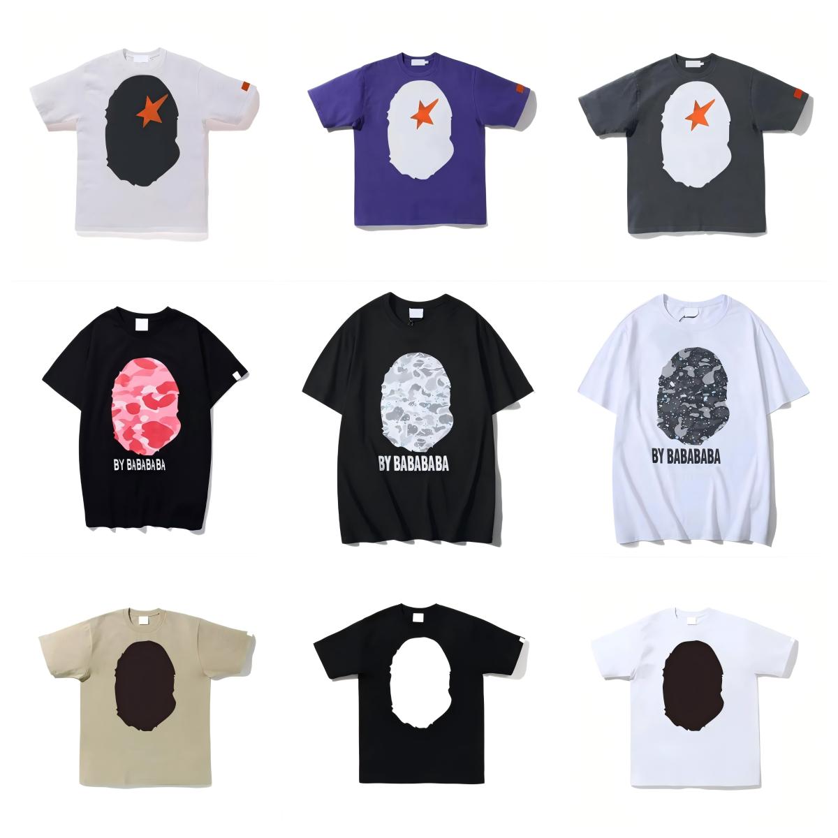 mens women designer t shirt hip hop good clothes summer shirts women t shirts Fashion paint couple short sleeves tee loose-image-1108084050