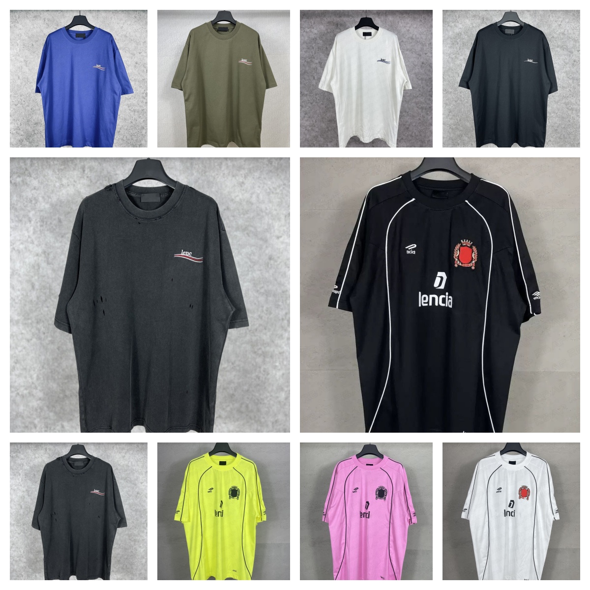 Summer New Embroidery Logo Classic T-shirt Designer Luxury Mens Womens T-shirt Top Letter Cotton T-shirt Clothing Short Sleeve Round Neck Oversize s