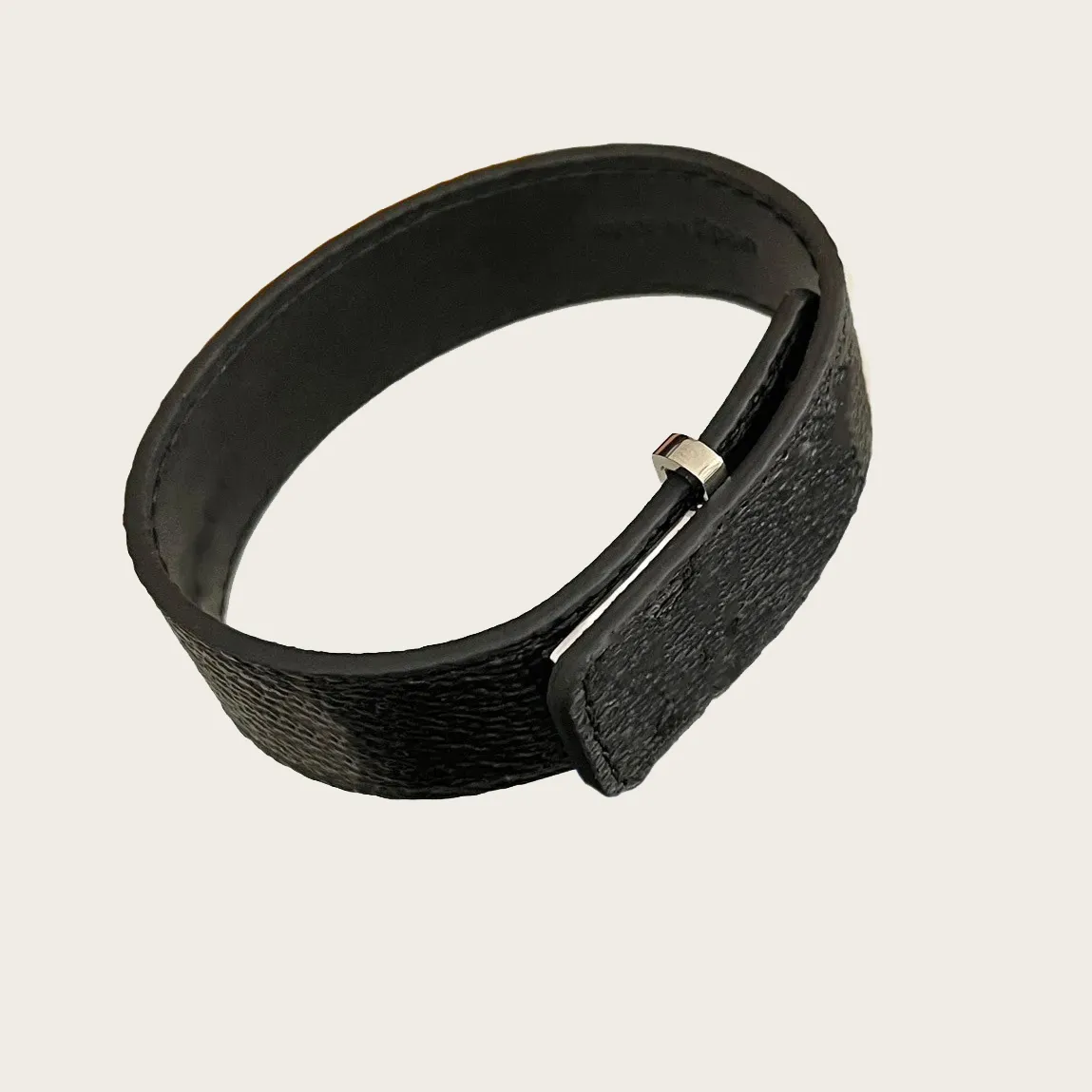bracelets luxury jewelry women men bangle bracelet polished leather gold buckle adjustable unisex casual wear valentines day gift for couple hypoall