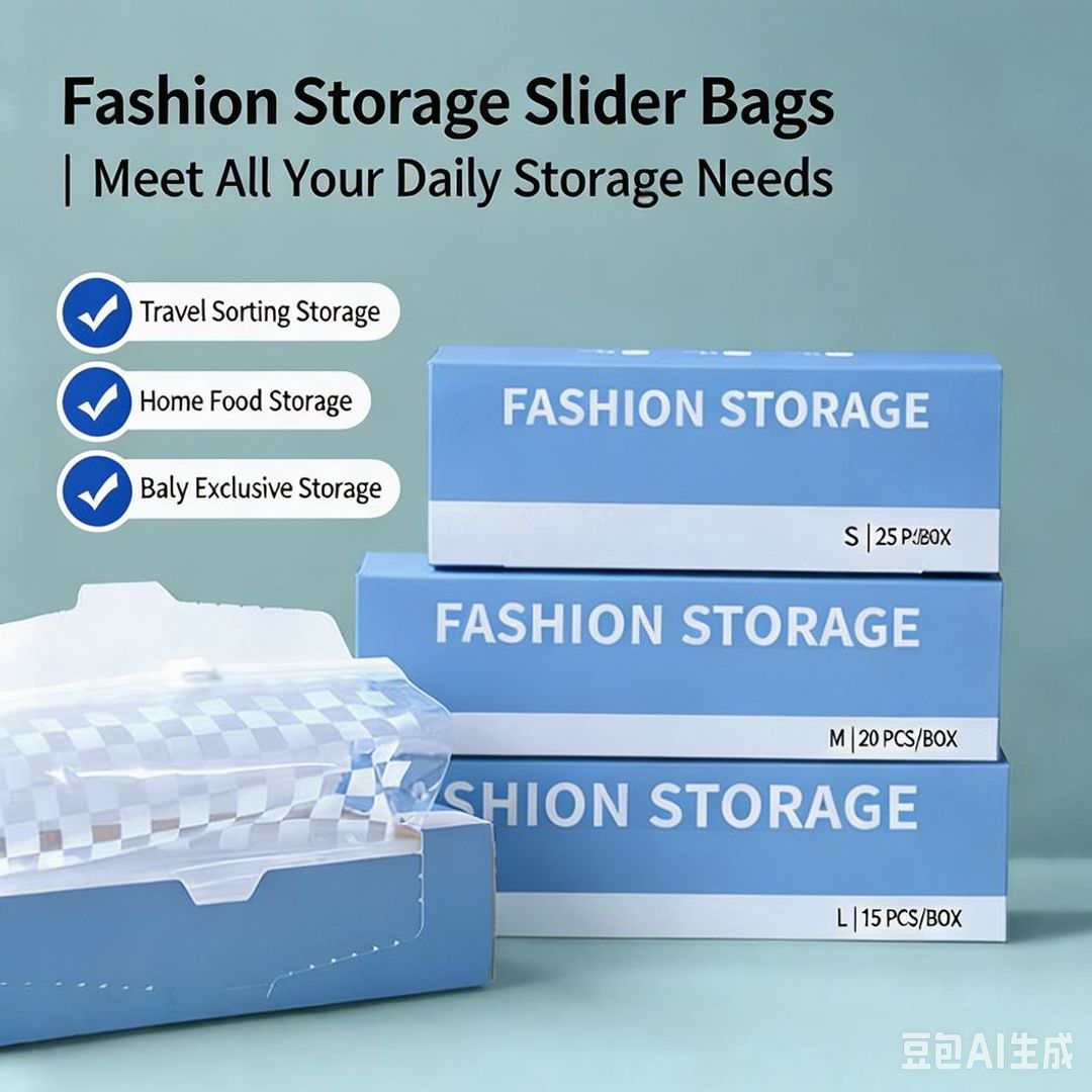 60pcs Reusable Food Fruits Storage Bags Snack Freshness Protection Package Ziplock Bag Environmental Pouch Clothes Sorting Packing Bag-image-1108218632