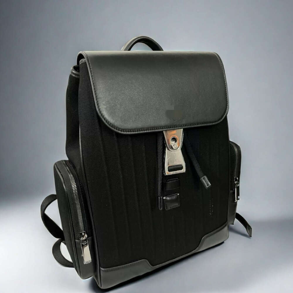 Silent Business Large Capacity Travel Laptop Genuine Leather Casual Bag Unisex Backpack-image-1108671060