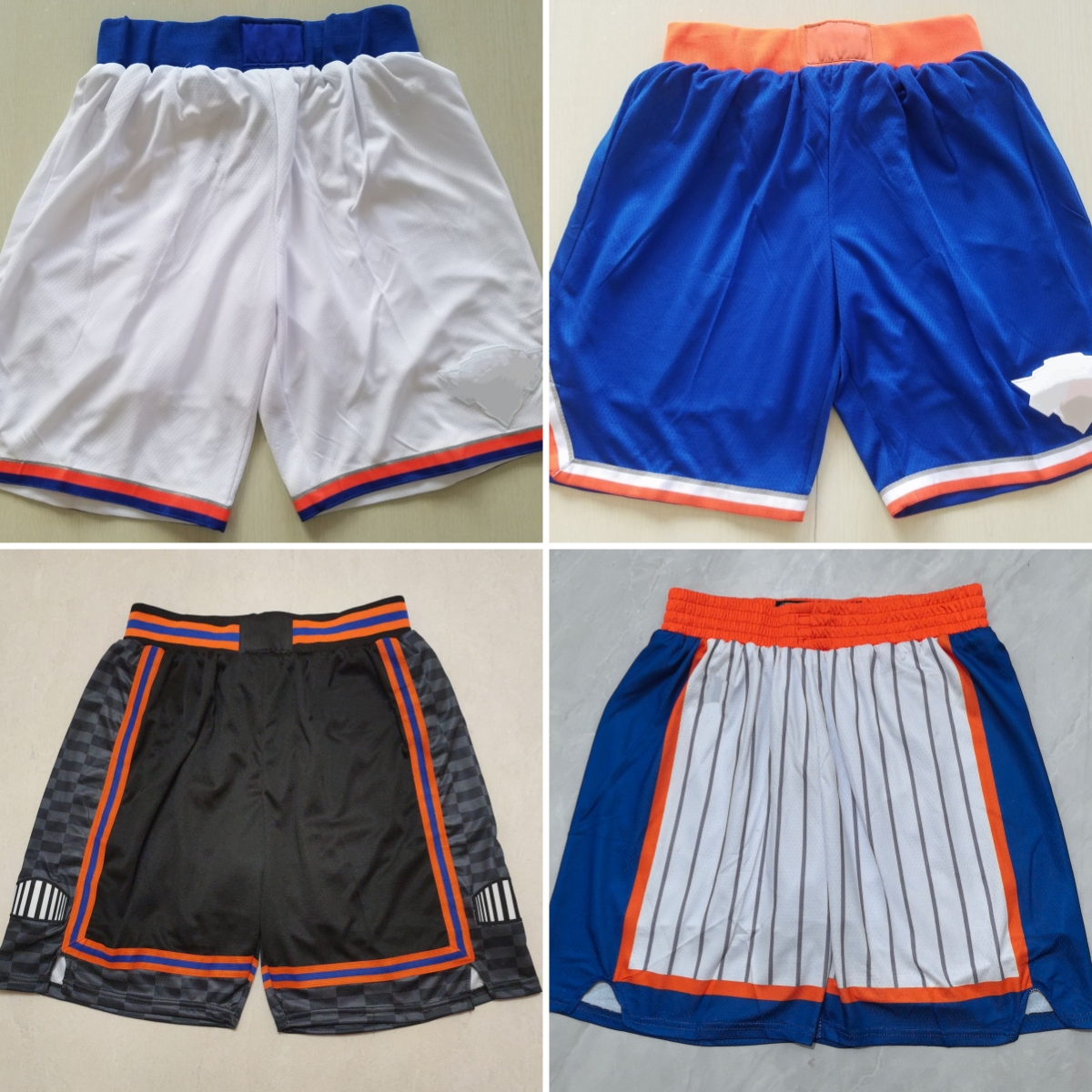 2026 New Basketball Shorts Karl-Anthony Towns Jalen Brunson Anunoby Bridges Team Stitched With Pocket Sweatpants Mesh Retro Sport PANTS Short Mens S