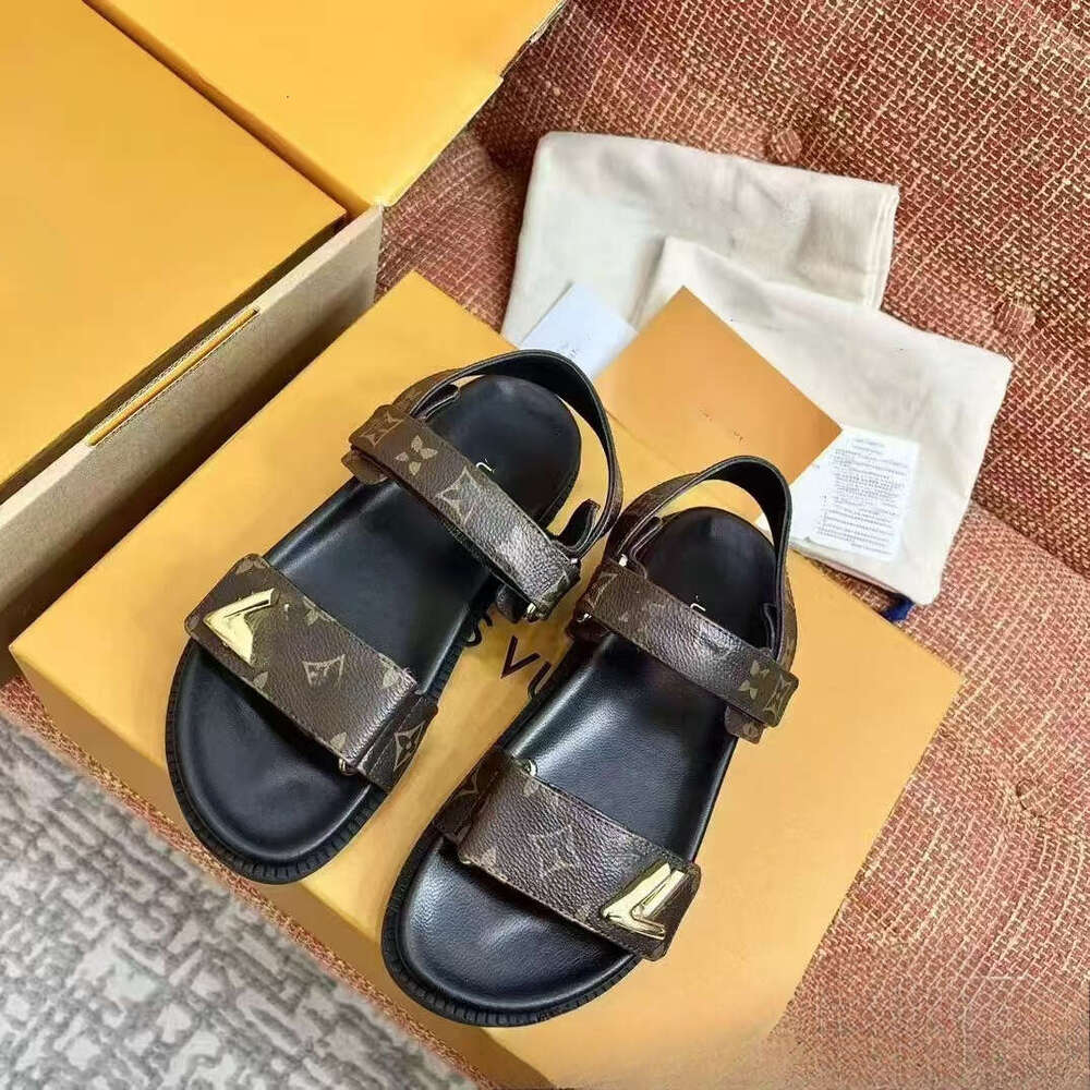 Sandales Comemore HookLoop Slingback plate-forme papa chaussures femmes été plage boucle sangle doux talon épais chaussures de sport femme plat
