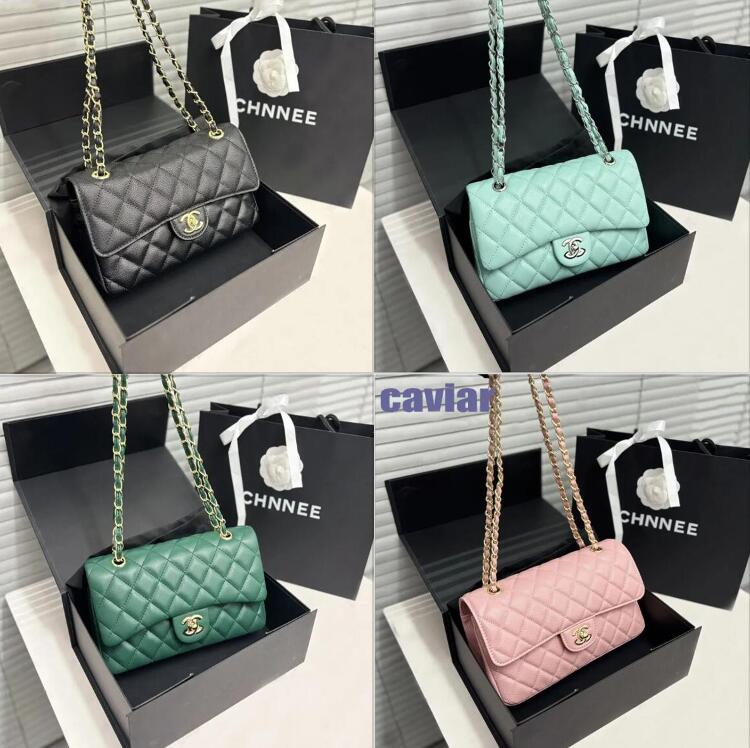 Mirror Quality 25c Designer Classic Flip Cover Luxury Lambskin Leather Shoulder Crossbody Hot Selling Chain Bag
