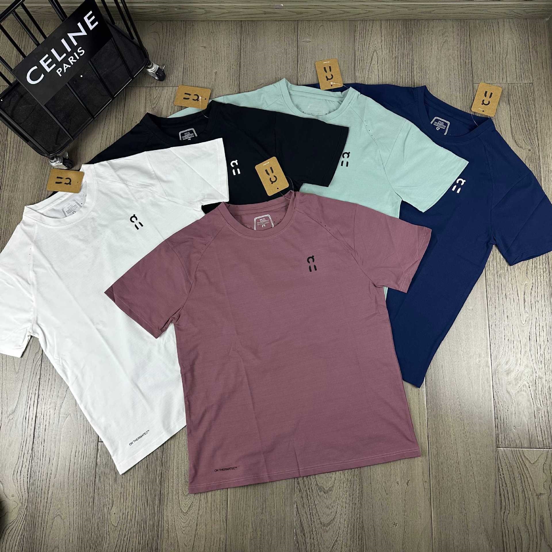Hommes cyclisme t-shirts femmes respirant léger Sport de plein air vêtements de qualité supérieure coton minimaliste extensible t-shirt unisexe t