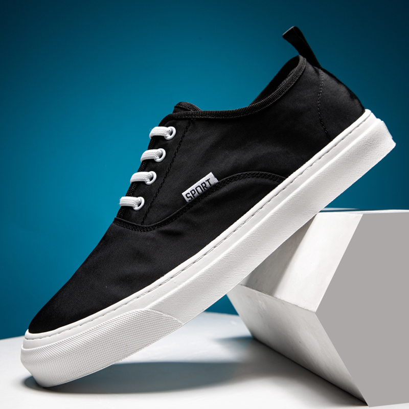 Men Shoes Classic British Style Men's Lightweight Summer Footwear | Easy To Breathable Wear Canvas Trainers Footwear