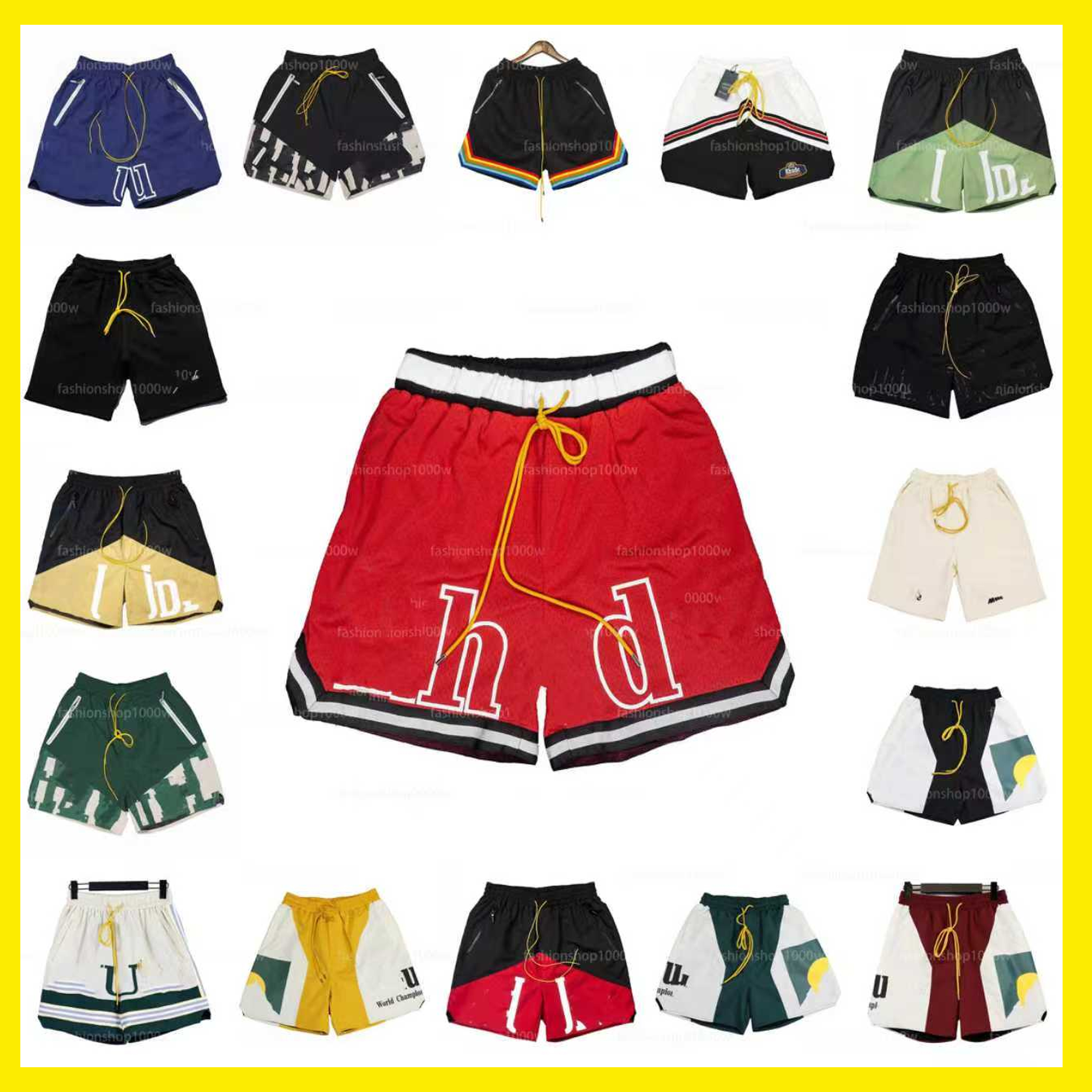 mens shorts designer shorts summer fashion beach pants men high quality street draw rope 3m letter reflective hip hop Shorts Designer t shirt US-image-951436884