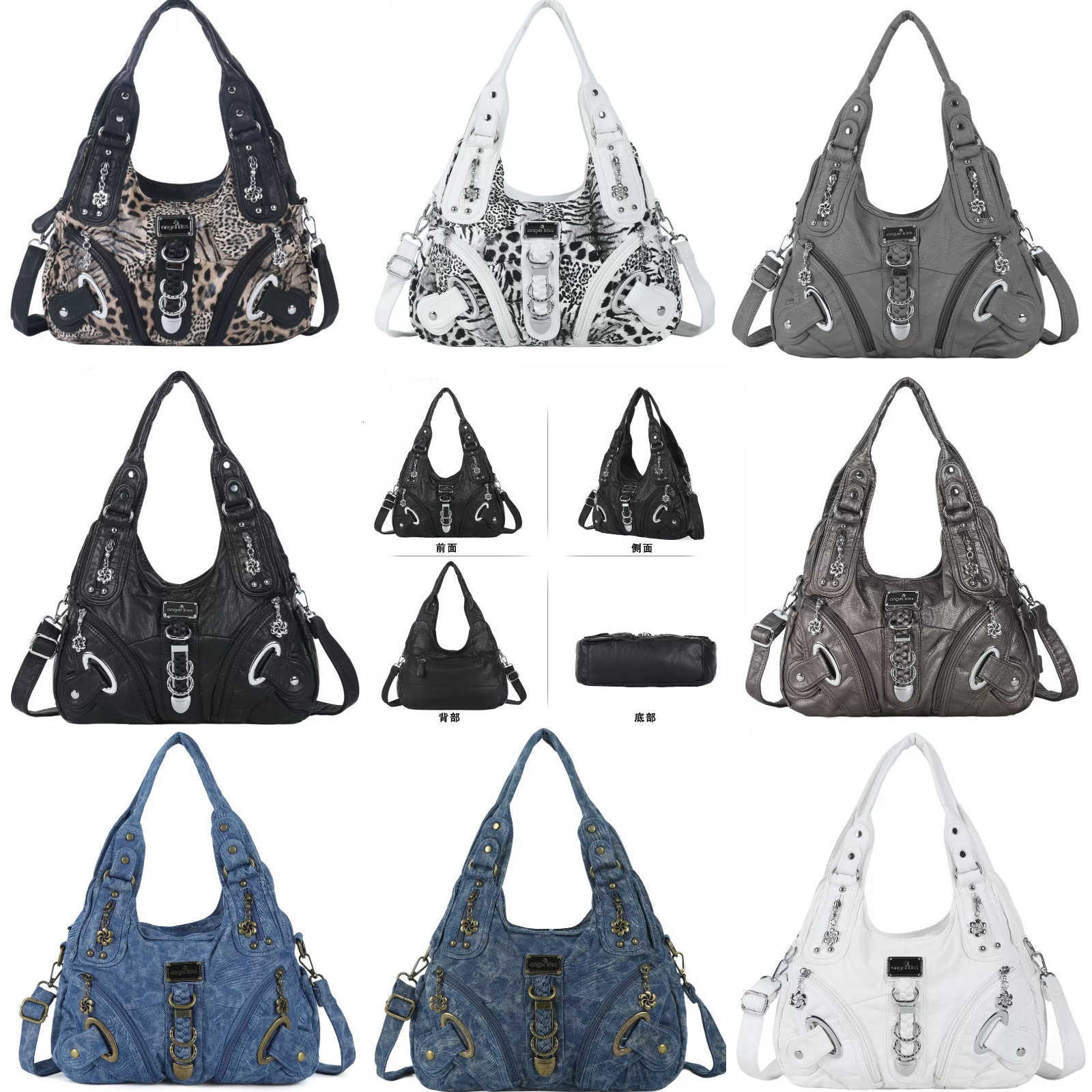 Bag Women Shoulder Bag Top-handle Handbag Fashion Tie-dye Satchel Dumpling Pack Shoulder Bag Tote Bag X260529