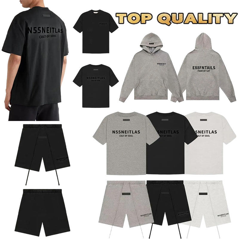 Designer men's t shirt essential shorts fashion hip hop summer women letter printed short sleeve loose comfortable high quality essential hoodi