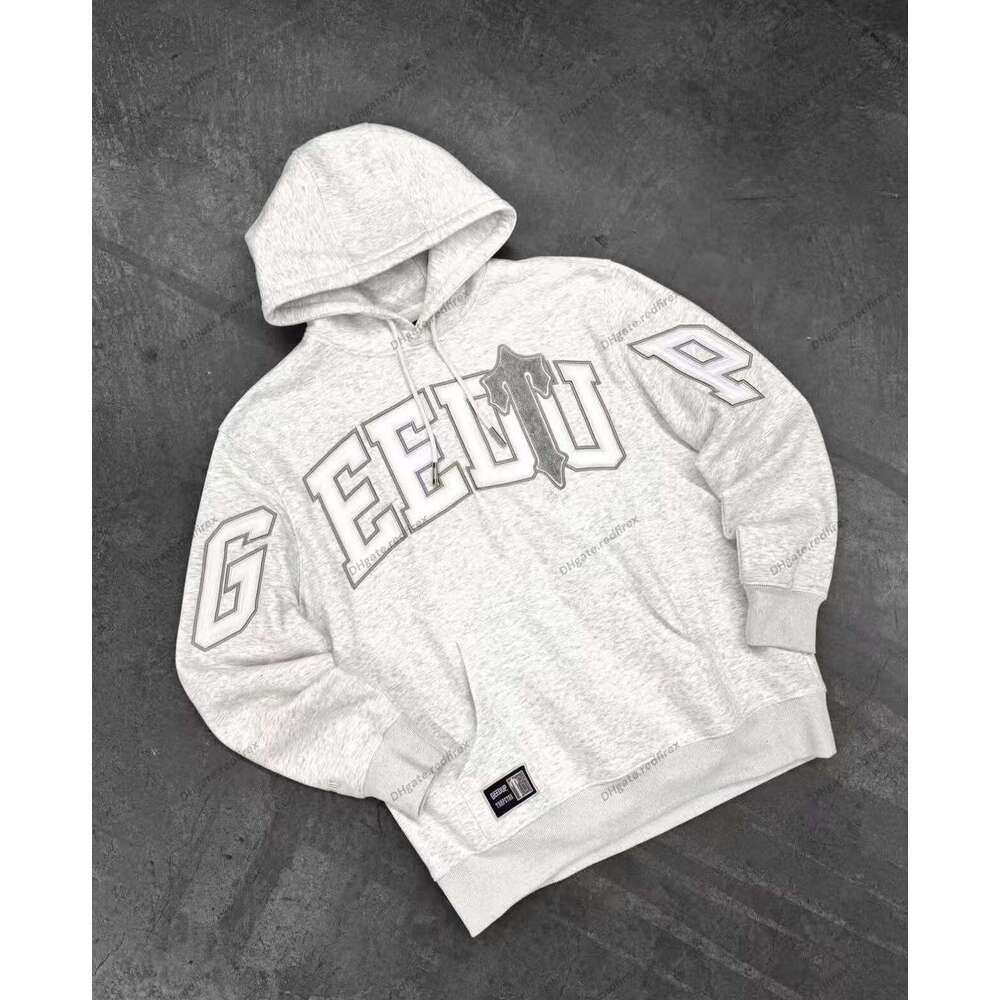 GEEDUP Hoodie Designer Tracksuits Casual Street Wear Cotton Mens Letters Embroideries Pattern Shirt Womens Hoodies Fashion Pants Loose Fit Geedp Hoo