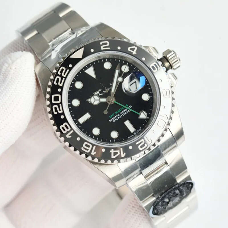 high quality version 41mm GMT Bruce Wayne AAA Jubilee Stainless Ceramic Sapphire Gliding folding buckle Automatic Movement Automati Men's Watch