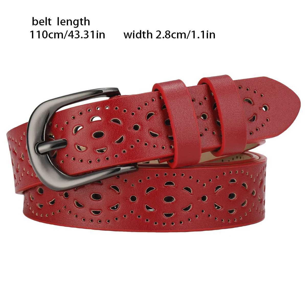 Ceinture rouge haut de gamme pour femmes, nouveau style, associé à des jeans et des jupes, accessoires à la mode pour les déplacements quotidiens