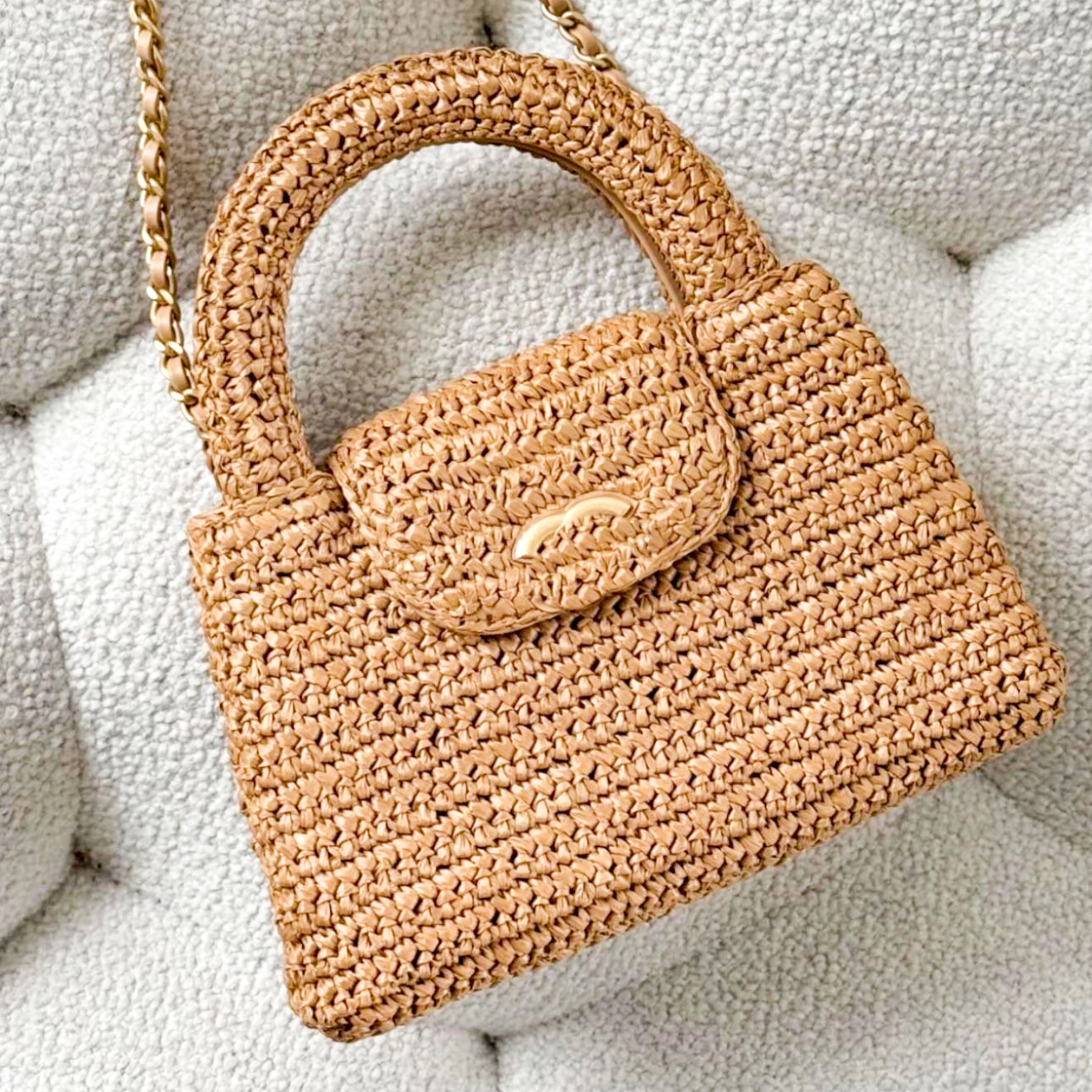 Summer beach Straw Raffia quilted Designer bag for Woman Men CC Kel Luxury handbag Crochet chain bag Top quality Clutch tote makeup Blue Crossbody S