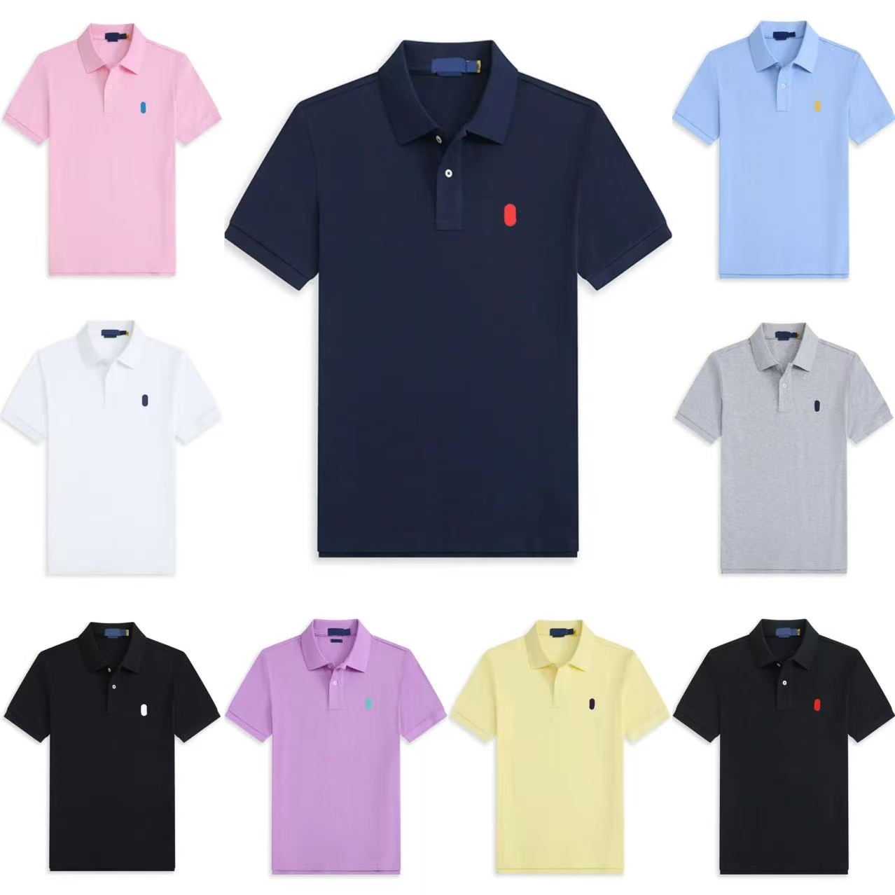 designer polo t shirt Men's and Women's T Shirt Designer Summer Casual Short Sleeve 100%Cotton Tshirt Mens Tee Fashion Embroidery Asia-image-1113036832