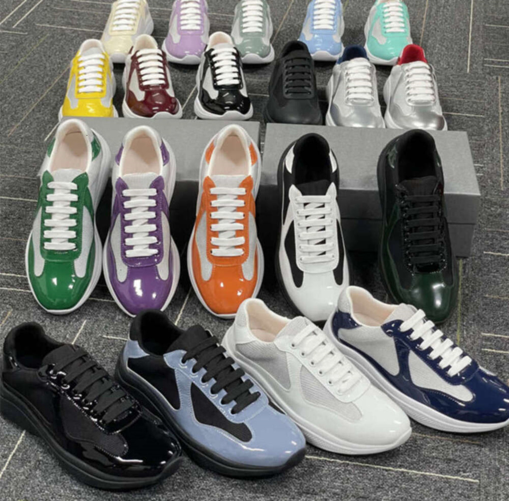 Designer Men Women Sneakers Americas Cup Xl Trainers Leather Lace-up Casual Shoes Outdoor Runner Sport Shoes 36-47 Big Size 53-image-959722897