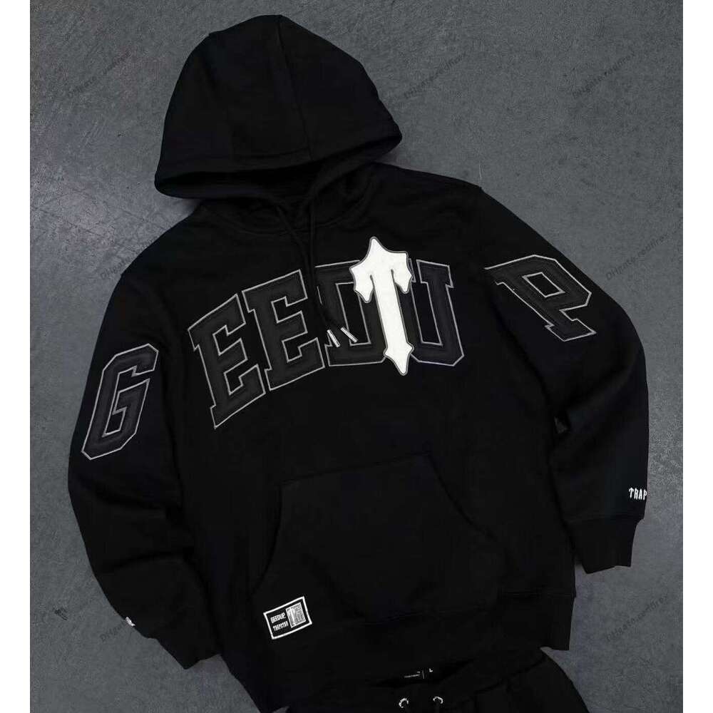 GEEDUP Hoodie Designer Tracksuits Womens Hoodies Fashion Pants Loose Fit Geedp Hoodie Casual Street Wear Cotton Mens Red Letters Embroideries Patter