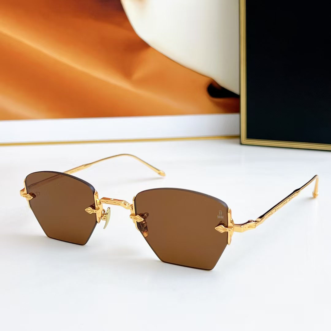 2026 Men's Designer Women's Fashion Classic Rimless Glasses Outdoor Travel Beach Sunglasses With Packaging Free Shipping T1