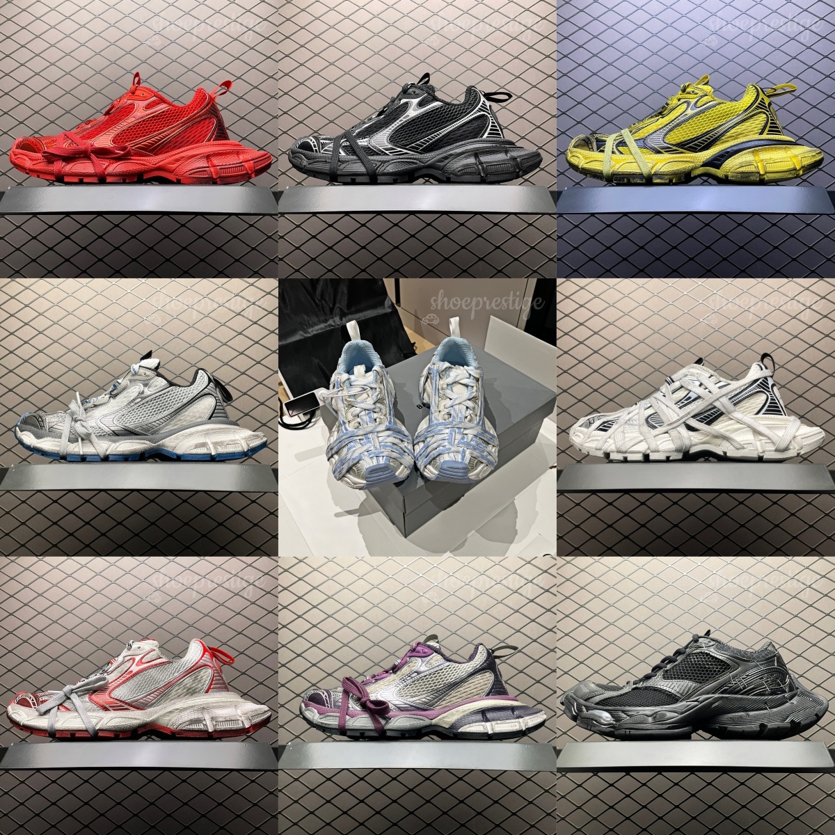Designer-designed high-quality chunky sneakers, sporty retro casual shoes, available in multiple colors.
