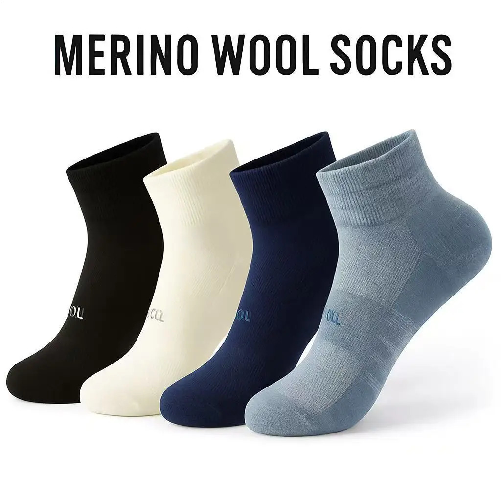 Unisex Merino Wool Socks Breathable Low Cut Sock 70 Merino wool Moisture Wicking Ankle Height for Men And Women 260530BJ