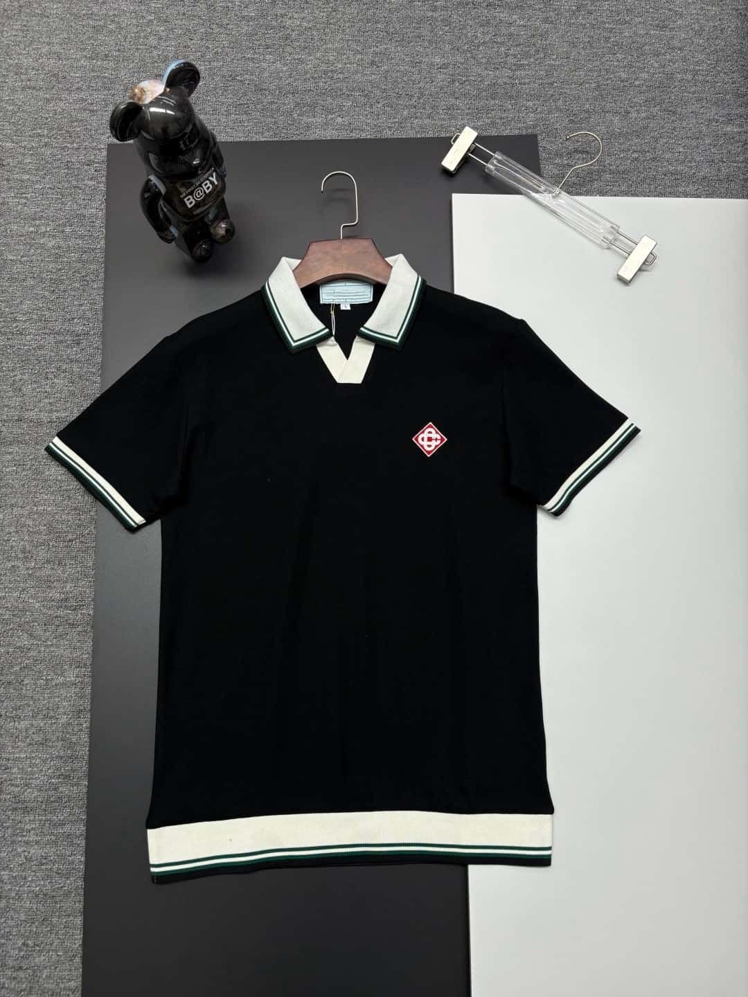 polo Shirt Mens Womens Couple Tops Oversized Tshirt Designer Pure Cotton Luxury Vintage Print Triangle Clubs Graphic Tee T Shirts