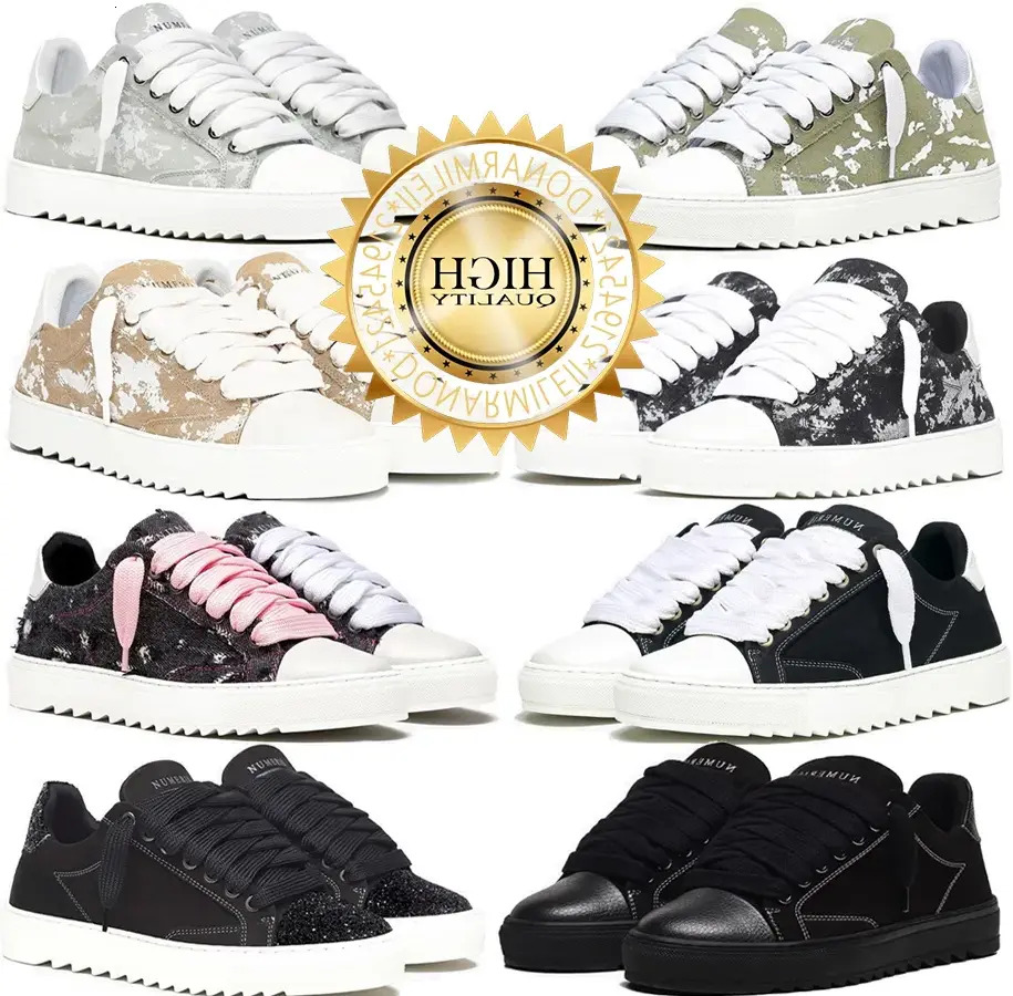 2026 Casual Shoe Top Quality Luxury Women Mans Numeris Atelier Trainers Shoes Leather Toe Cap Thick Rubber Sole Canvas Runner Sport Flexibility shoe