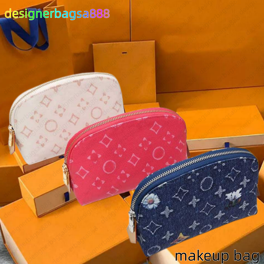 Makeup Bags Denim bag Designers Bag women Cosmetic Pouch Lipstick pouch Mini Bag Toiletry Cases Luxury Clutch Travel Classic Purse card holder toile