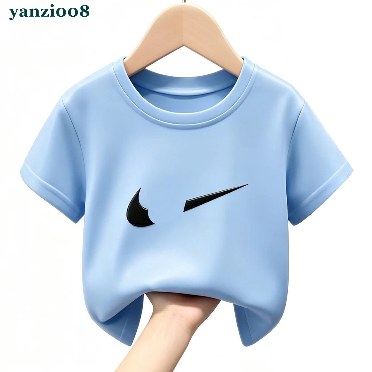 Designer Kids Tees Children's Brand Clothing T-shirt Top Summer New Short Sleeve Polo Shirts Boys and Girls 100% Cotton Casual Tops &Tees Ki-image-1108419477