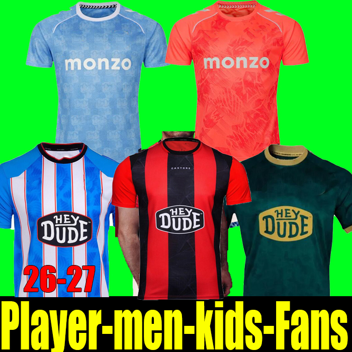 3XL 4XL 2026 2027 Huddersfield away Town soccer jerseys home WILES KOROMA MARSHALL TAYLOR EVANS fan man kids kit jersey football shirt top-image-922875376