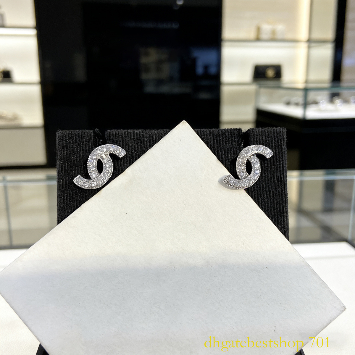 Designer Jewelry Zirconia Stud Earrings Women S Sterling Sier Studs Sparkling Letter Earrings Design Ear Accessories cc earrings