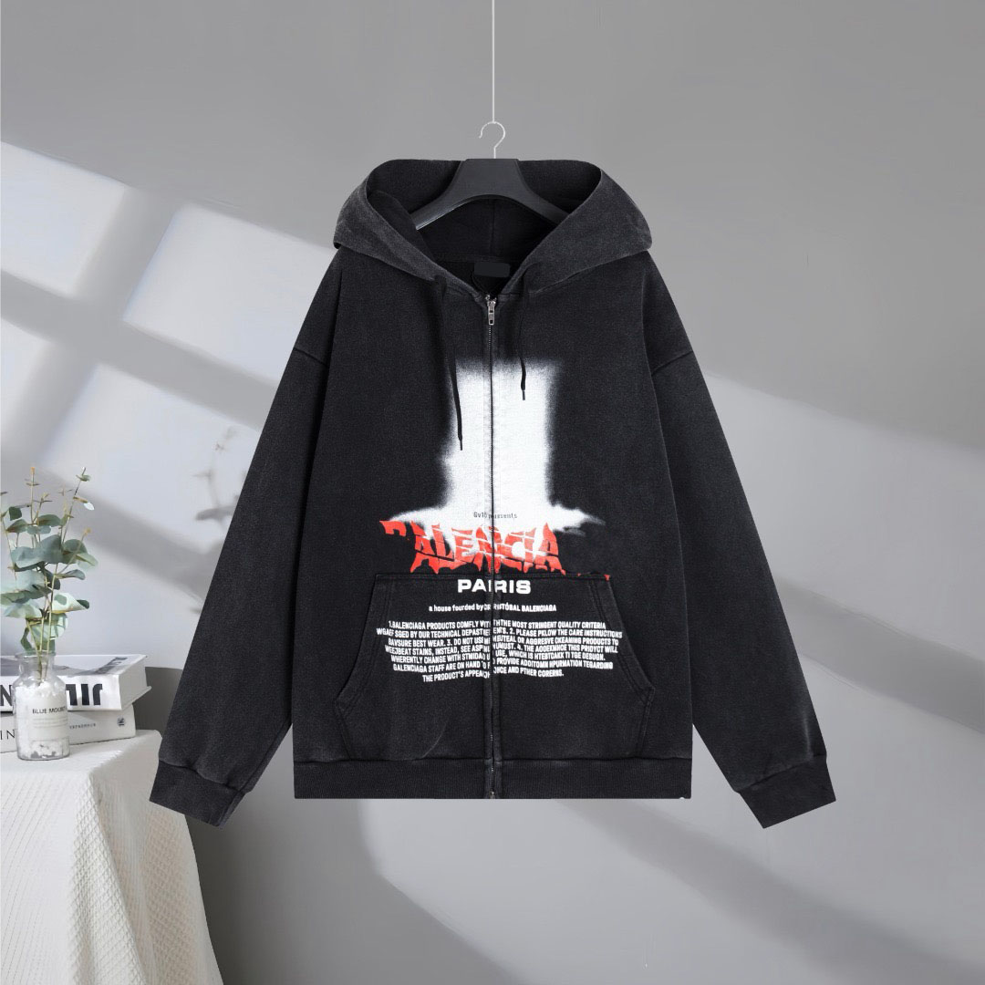Men's plus size Outerwear & Coats Sizehoodies hoodies suit hooded casual fashion color stripe printing Asian size wild breathable long sleev