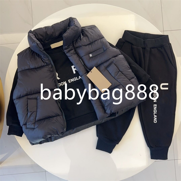 Designer Hoodies Pants Suit Kids Clothes Sets Boys Toddler Hooded Tracksuits Children Girls Loose Pullovers sweatsuits size 90-160cm F1