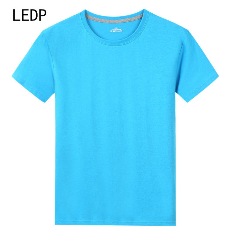 289567 Fractal wetland tie dye shirt plus size women Koch curve ecological breathable mathematical natural short sleeved shirt-image-1112926727