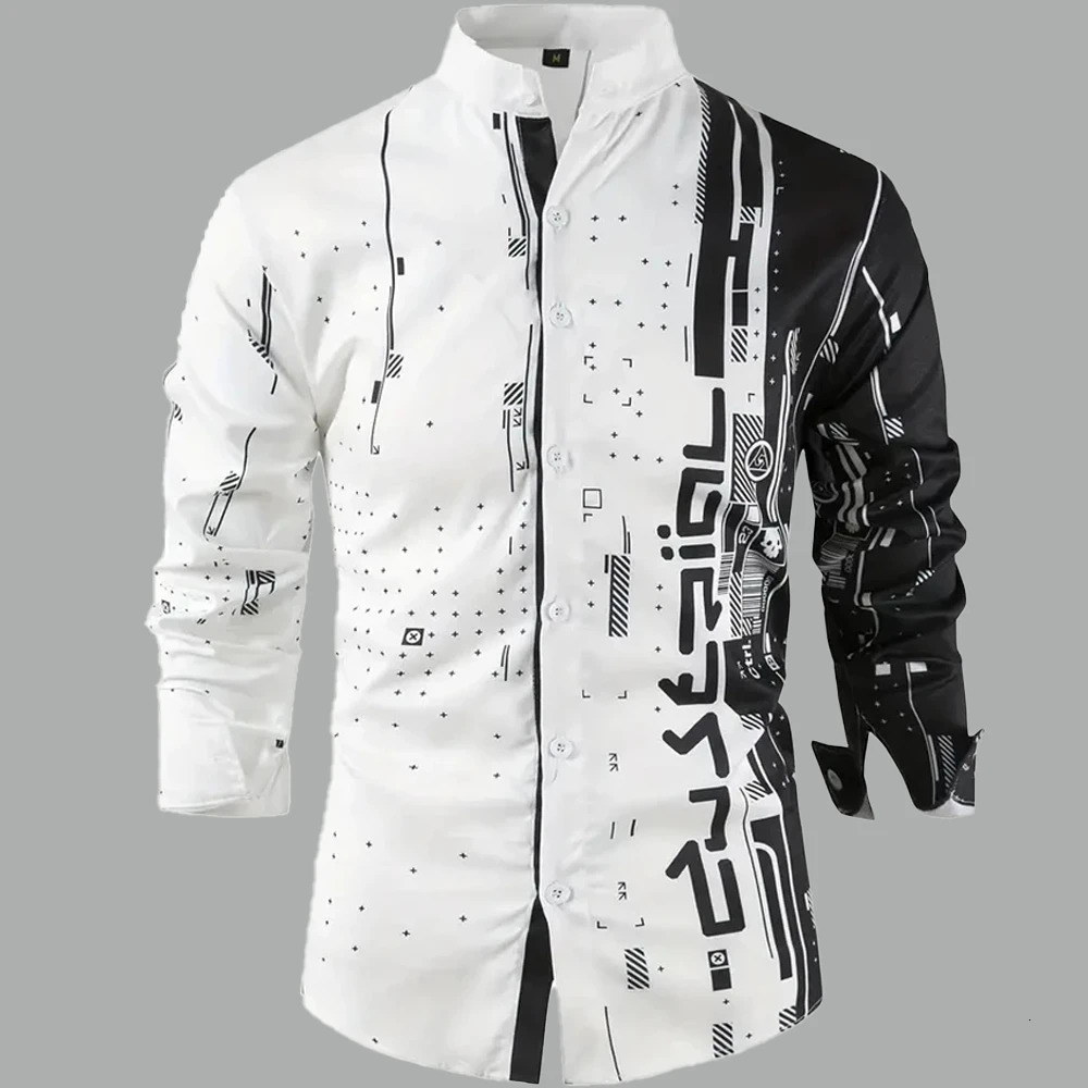 Mens Long Sleeve Shirt Casual Shirt High Quality Mens Clothing Work Travel Fashion n Sense Mens Clothing Tops 260630BJ