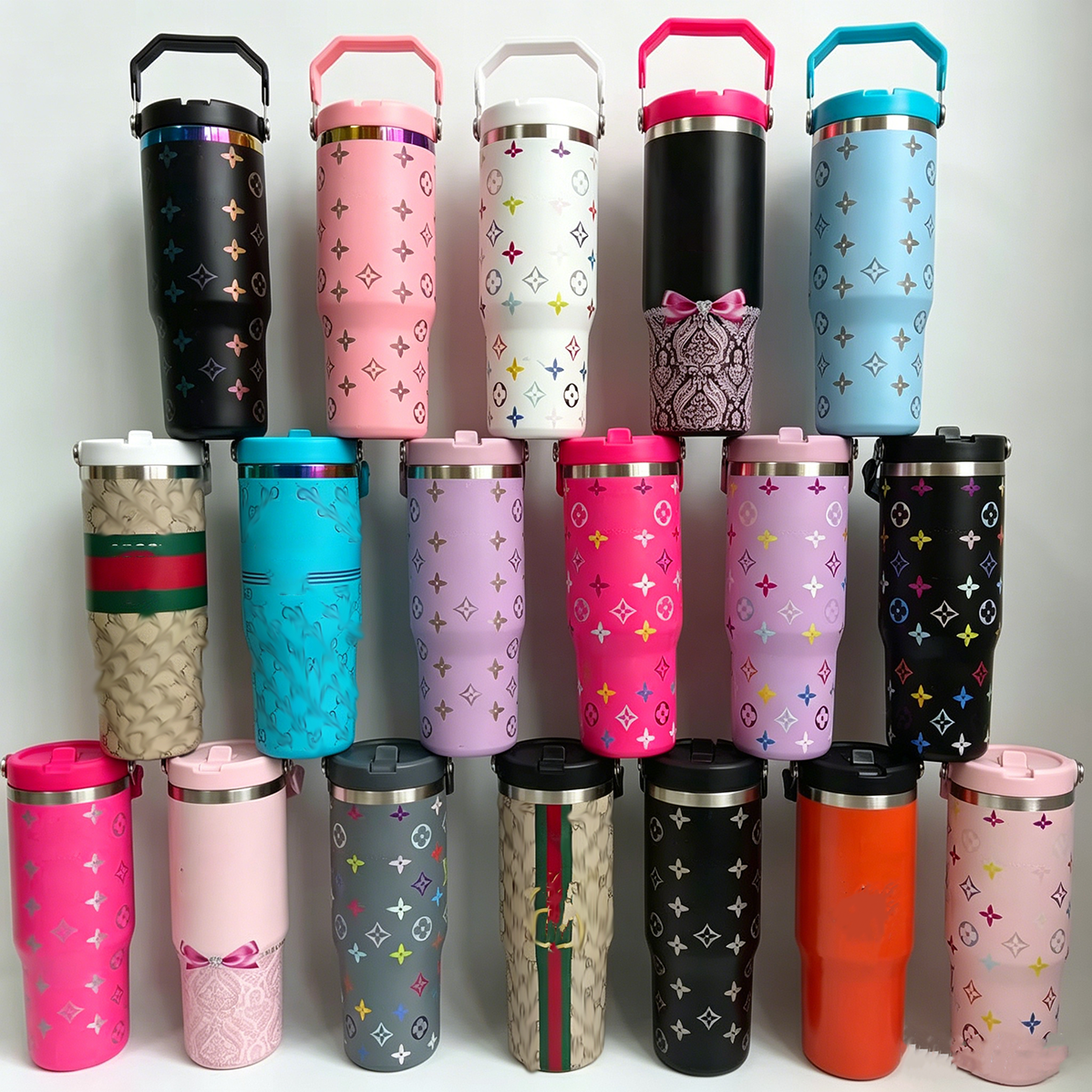 900ml Stainless Steel Thermos with Straw and Leak-proof Hot Flasks Lid Vacuum Insulated Home Office Car Water Bottle Sports Outdoor Cup