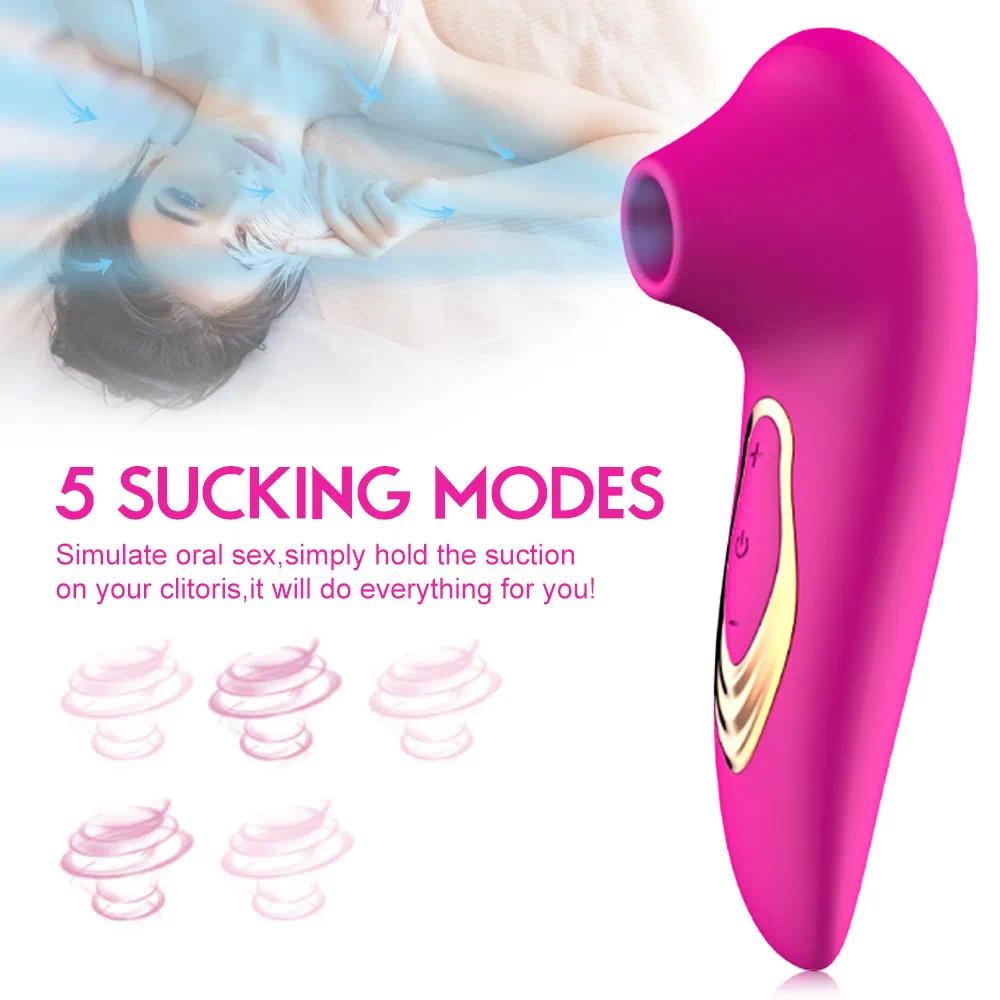 Rose Suction Toy 5 Speed Vibration Massager Couple Intimate Suction Bullet Vibrator Purple Rose Red Skin Color Silicone ABS Adult Pleasure Device